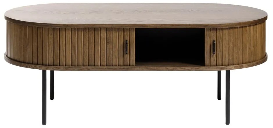 Konferenčný stolík v dekore duba v prírodnej farbe 60x120 cm Nola – Unique Furniture