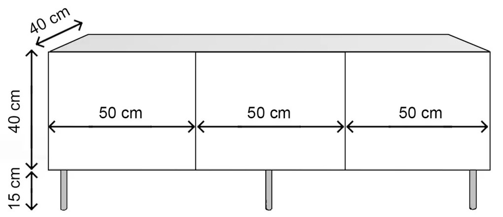 TV stolík Sezer