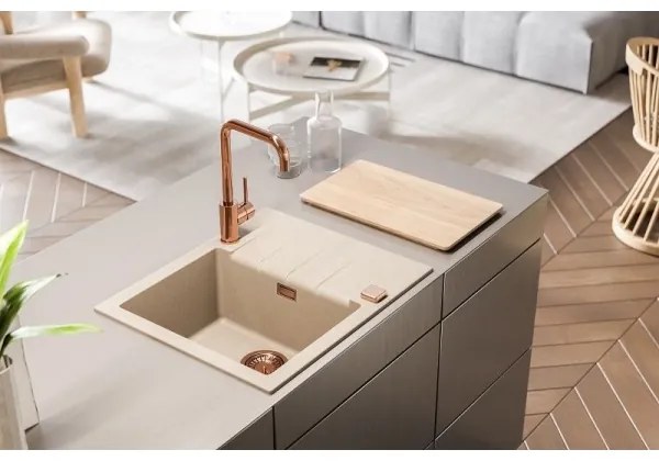 ALVEUS 1132017 - Kuchynský drez CADIT 59x50 cm granit/biela