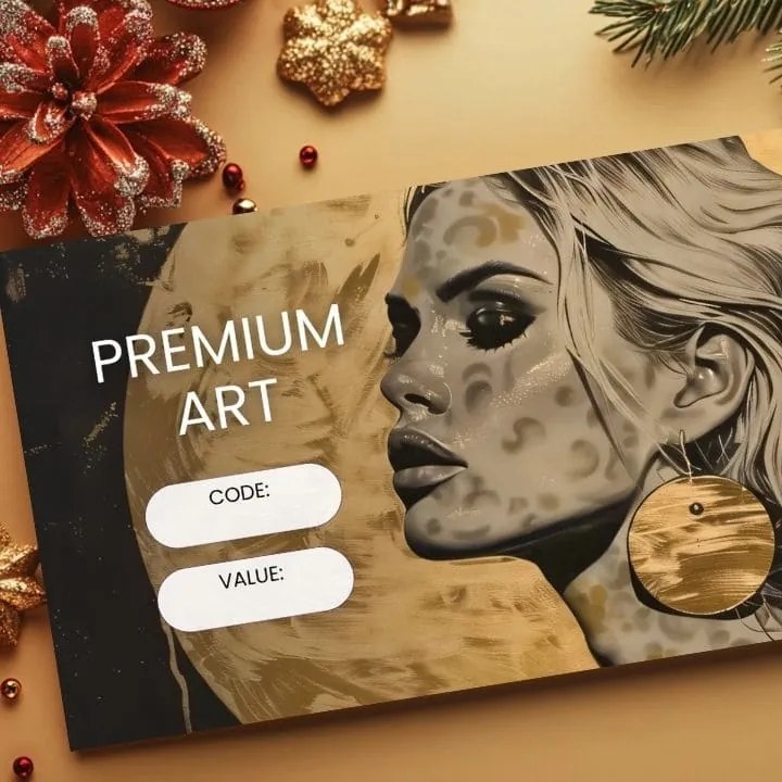 PREMIUM ART - darčekový poukaz