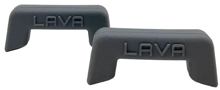 LAVA Metal Silikónové úchytky 2 ks, sivá