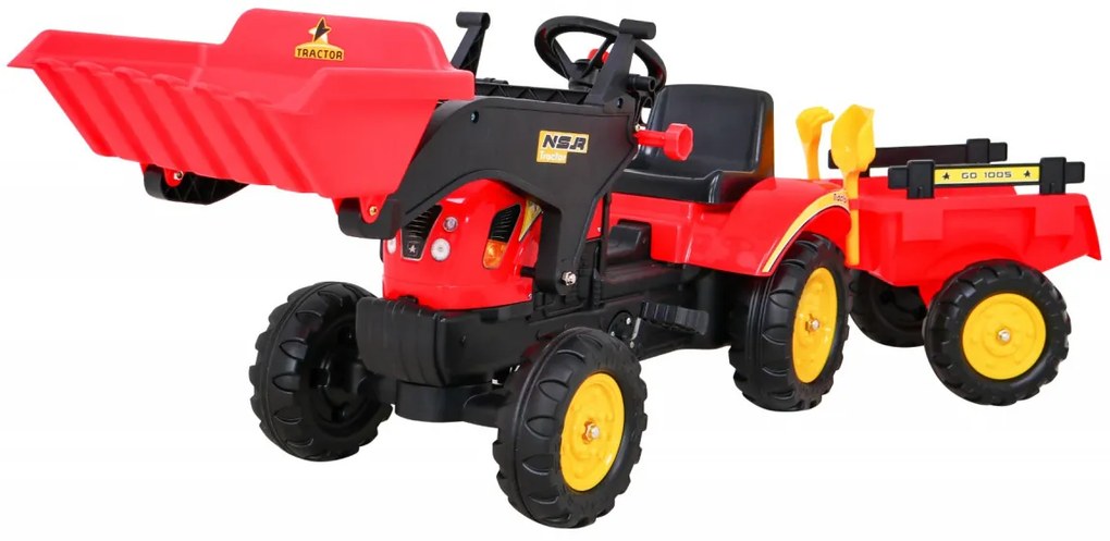 Traktor s prívesom a príslušenstvom Ramiz - 3005.CR