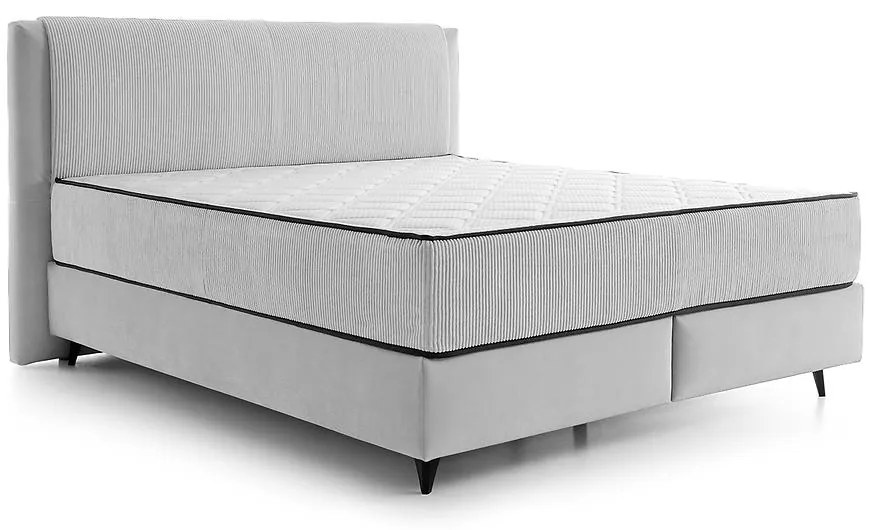 Posteľ Alice 160/200 Poso 55/Paros 05 sivý + matrac