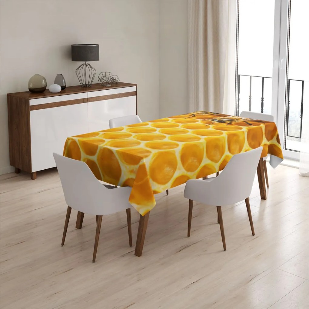 Sablio Obrus Včely - 90x90 cm