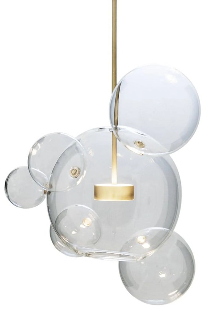 Toolight - LED stropná lampa 5W APP650-CP, zlatá, OSW-08198