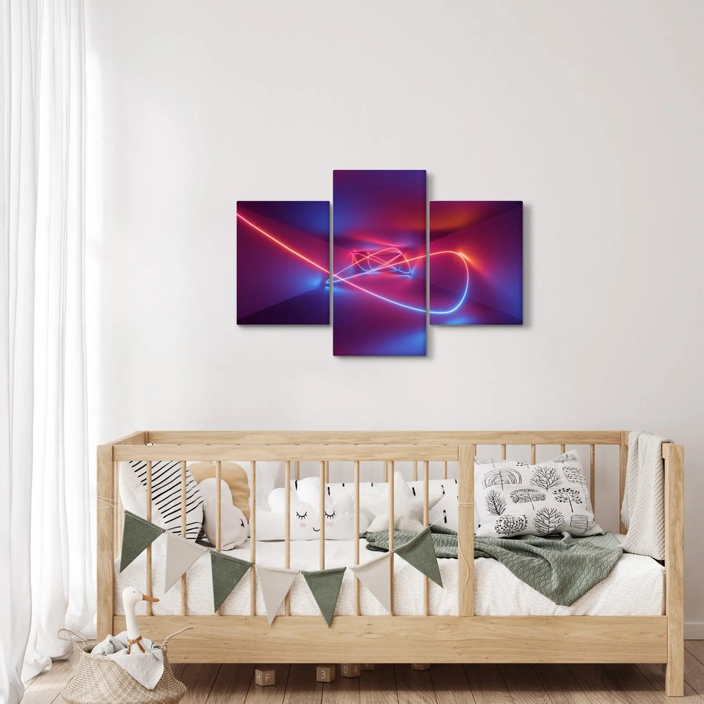 Obraz modernej abstrakcie (90x60 cm)