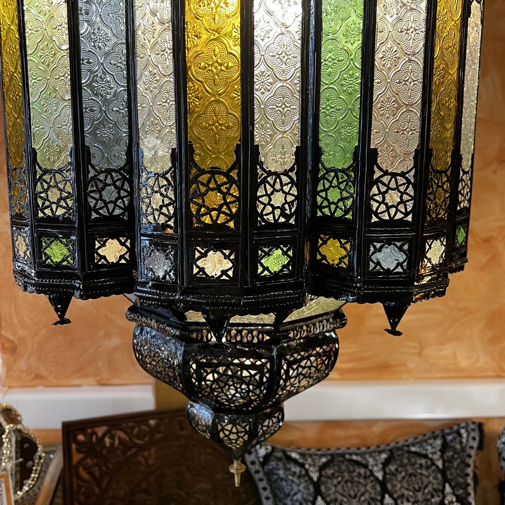 Marocká závesná lampa Shahmaran