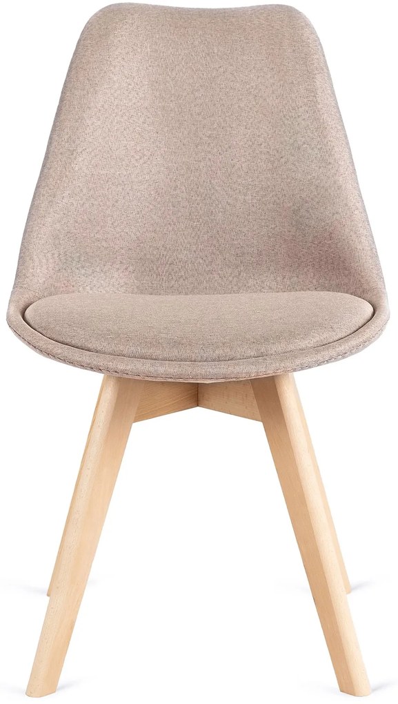 PROXIMA.store - Čalúnená jedálenska stolička NEVEL FARBA: čierna