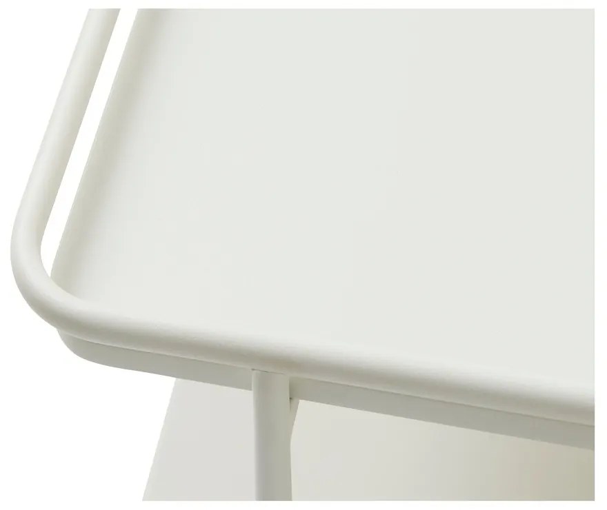 Svetlosivý kovový konferenčný stolík 55x110 cm Yuba – Unique Furniture