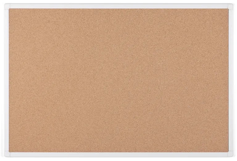 Bi-Office Korková nástenka ANTI-MICROBIAL, 900 x 600 mm, biely rám