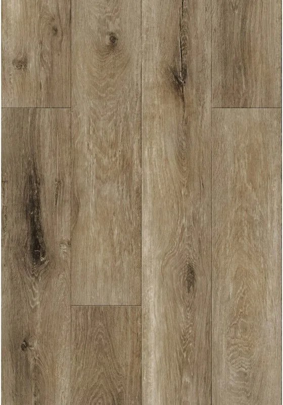 Mexen Clermont vinylové panely 1240 x 182 mm SPC 6,5 mm, podložka IXPE 1,5 mm, 4 V-Fuga, Dub - F1053-1240-182-505-4V1-01