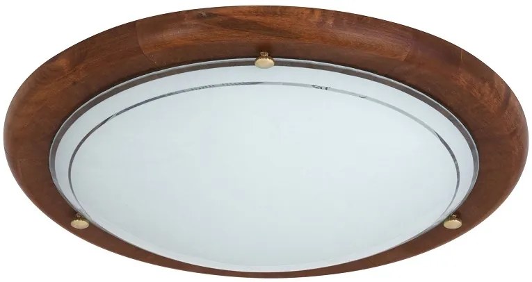 Rabalux UFON prisadené svietidlo max. 2x60W | E27 | IP20 - tmavé drevo