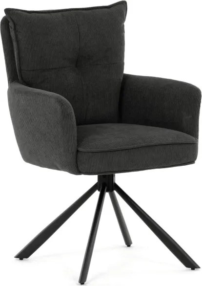 Jedálenská stolička sivá HC-X1128 GREY2