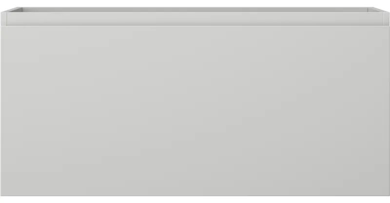 Mexen Orio, kúpeľňová skrinka 100 cm, 1 zásuvka, sivá matná, 91A10-10047-1-BF62