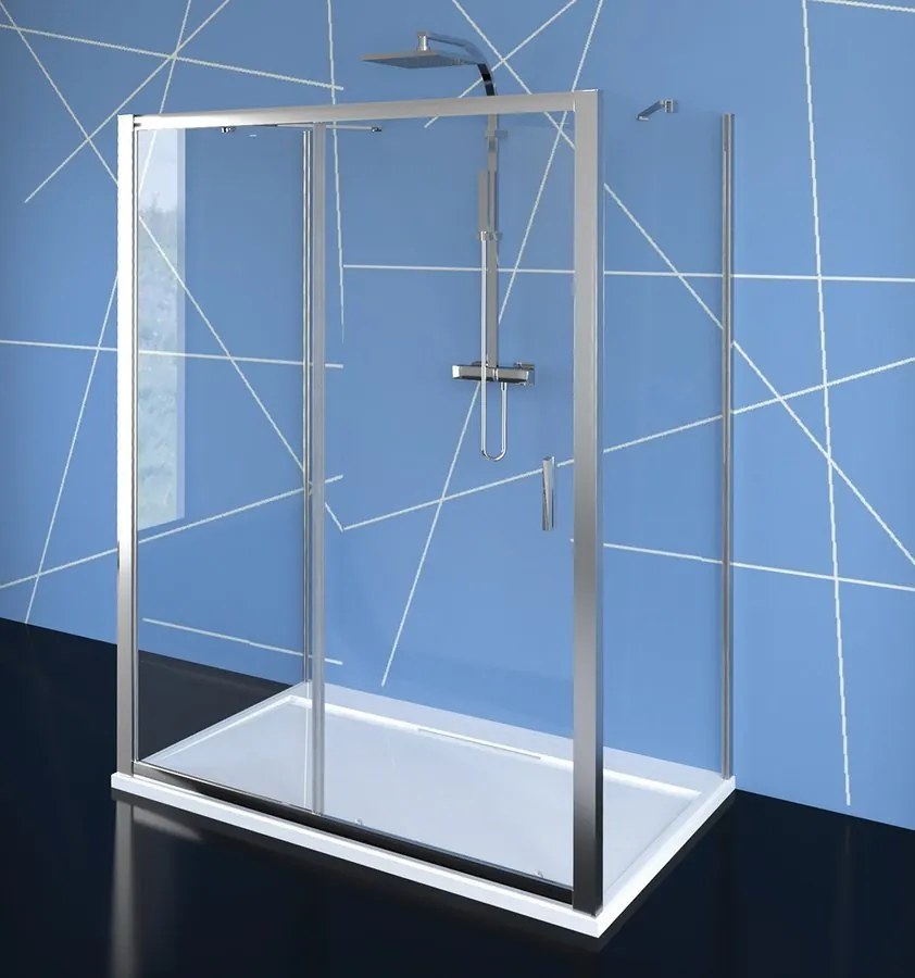 Polysan EASY, 3-stenový sprchový kút 1500x900mm, L/P varianta, číre sklo, EL1515EL3315EL3315