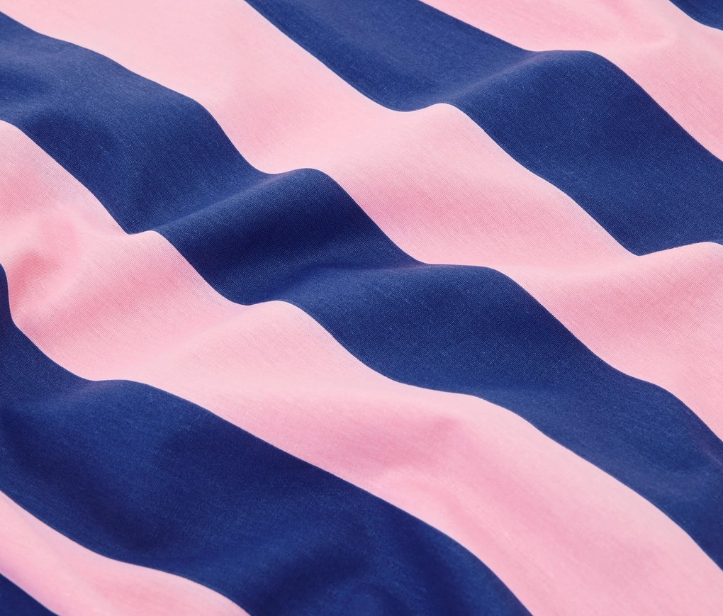 Posteľná bielizeň z perkálu, modrá, štandardná veľkosť