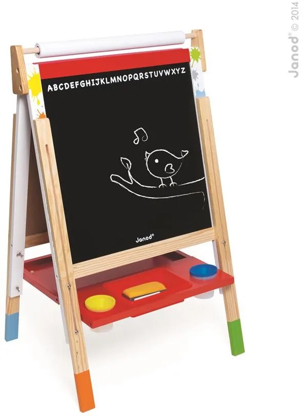 Drevená magnetická tabuľa Splash