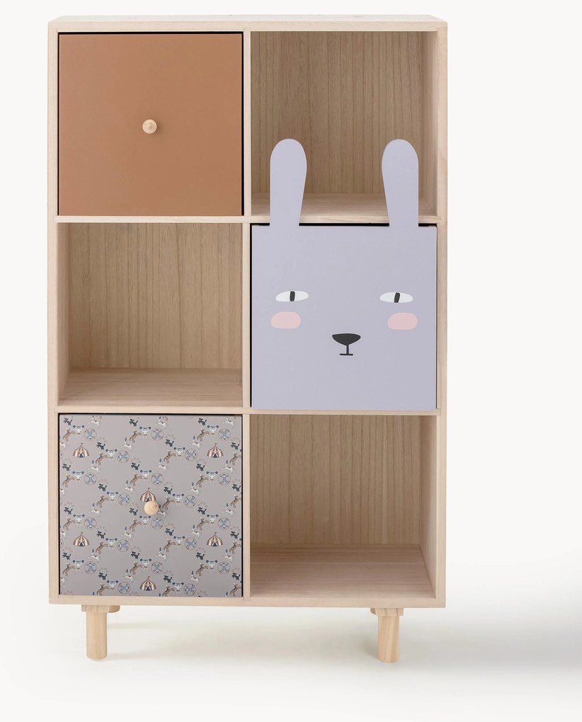 Detský regál so zásuvkami Calle
