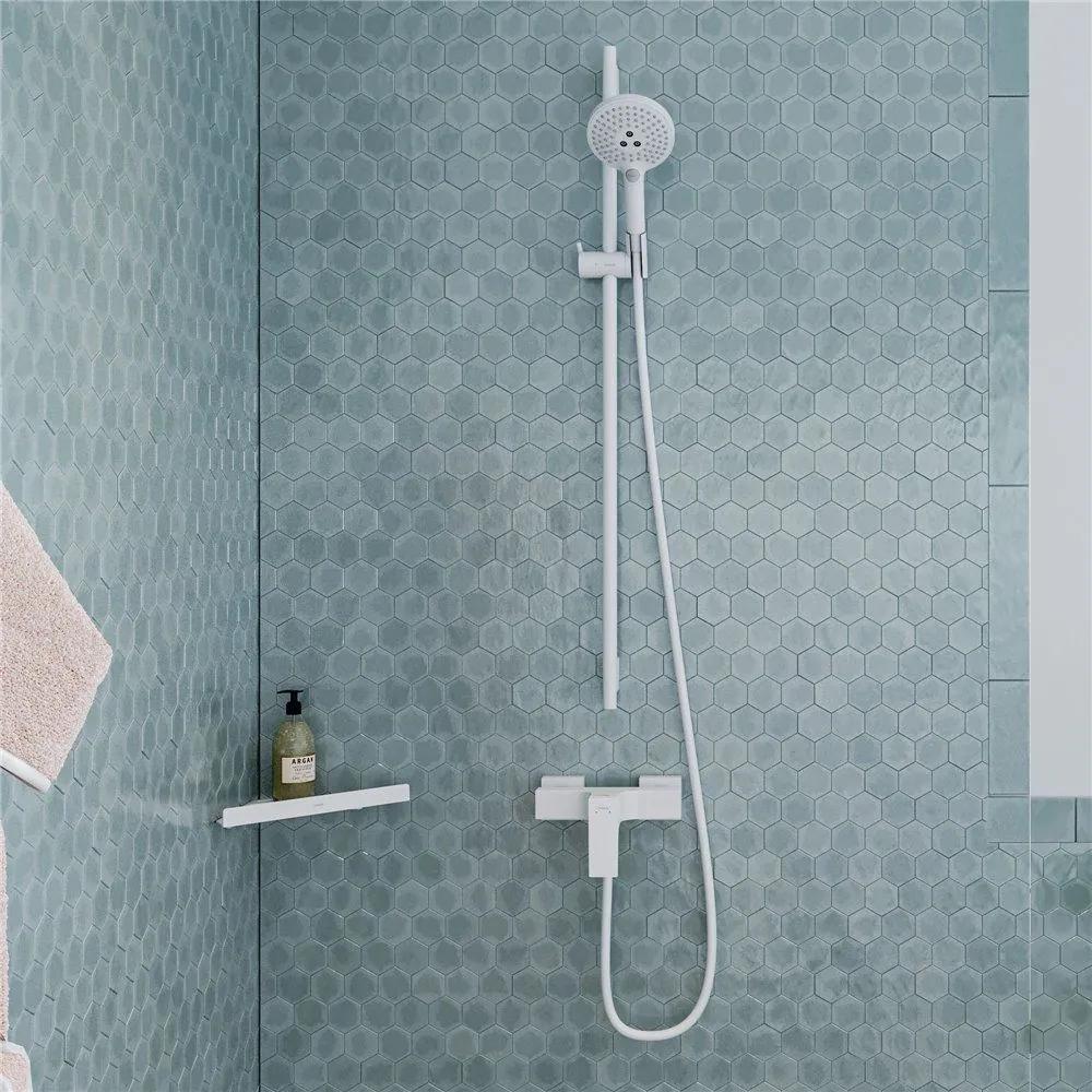 HANSGROHE Raindance Select S ručná sprcha 3jet, priemer 125 mm, matná biela, 26530700
