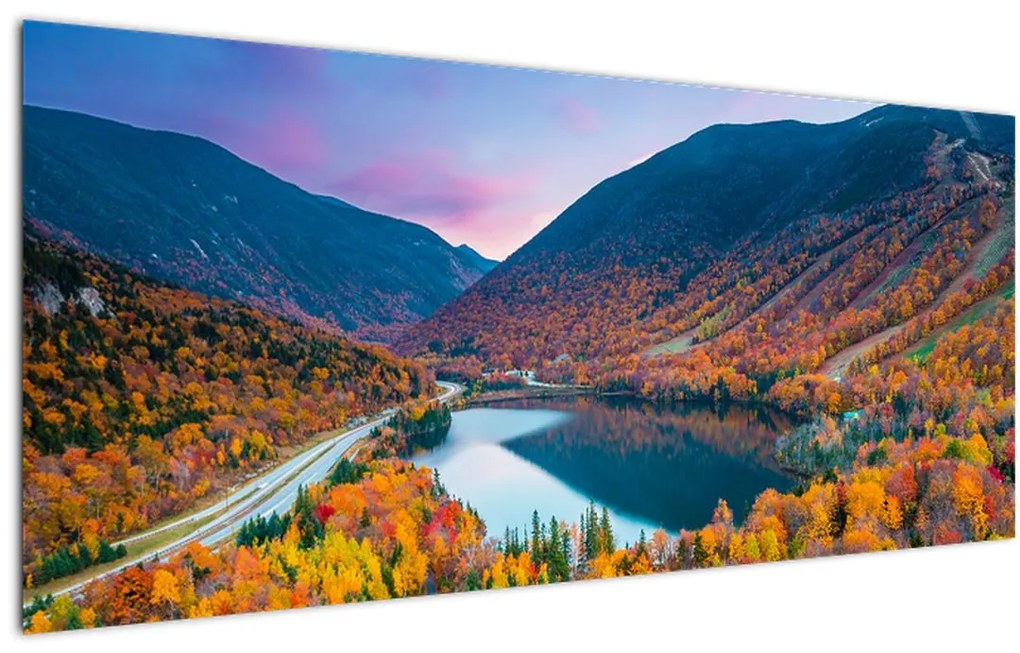 Obraz - White Mountain, New Hampshire, USA (120x50 cm)