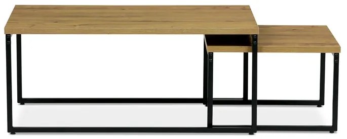 Autronic BONTEC Konferenčný stolík 100x60cm, mdf, dub, CT-619 OAK Farba: Prírodné