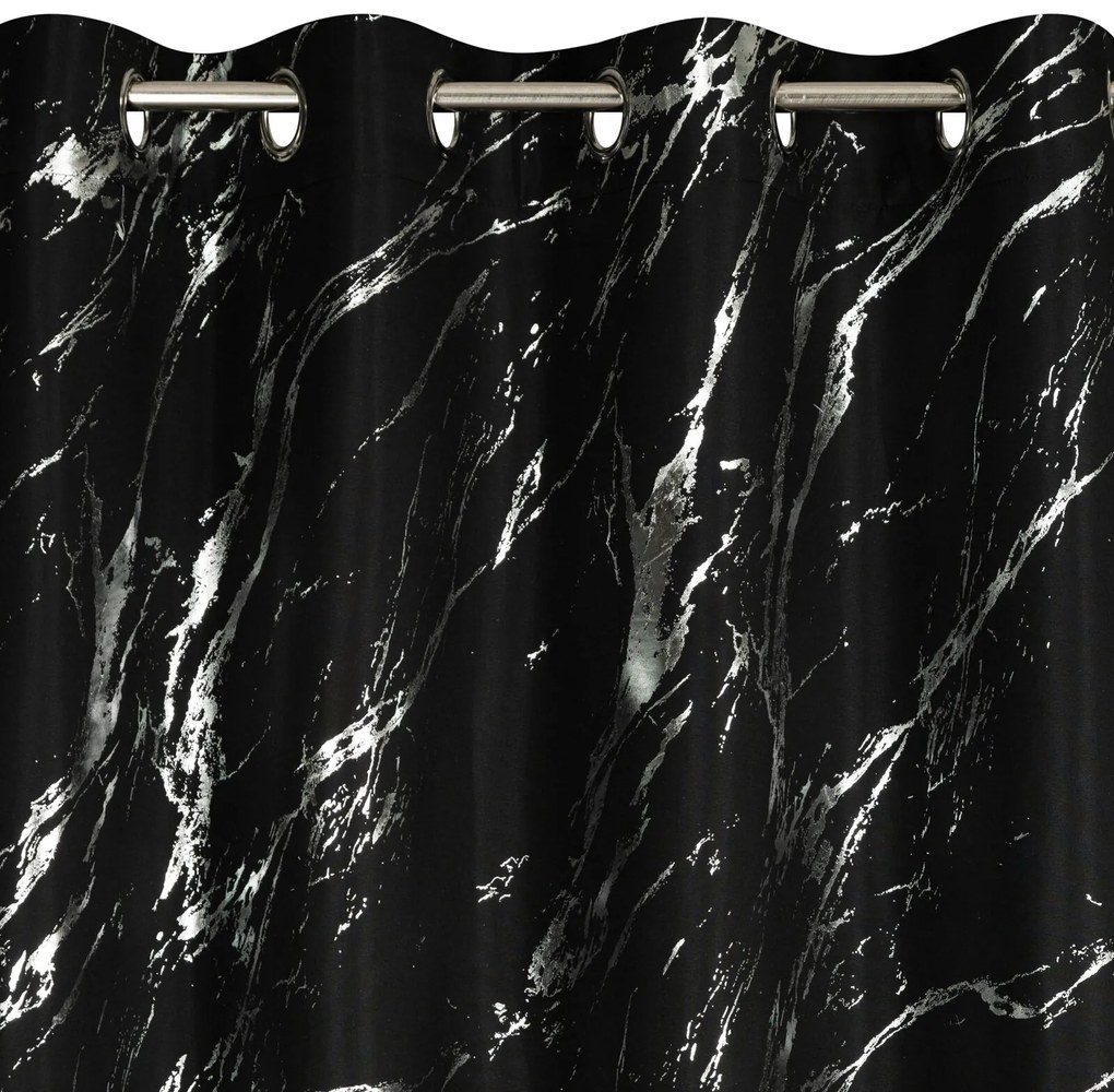 ZÁVES NA KRÚŽKOCH LANI 140X250 CM VZOROVANÁ