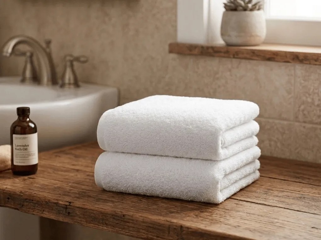 Uterák NORIELLE 50x90 cm biely, 100% bavlna