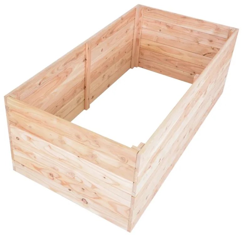 PREMIUM MODRÍN Vyvýšený záhon 135 x 70 x 50 cm, drevený