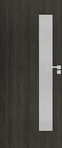 Interiérové dvere Naturel Deca ľavé 60 cm brest antracit DECA10JA60L