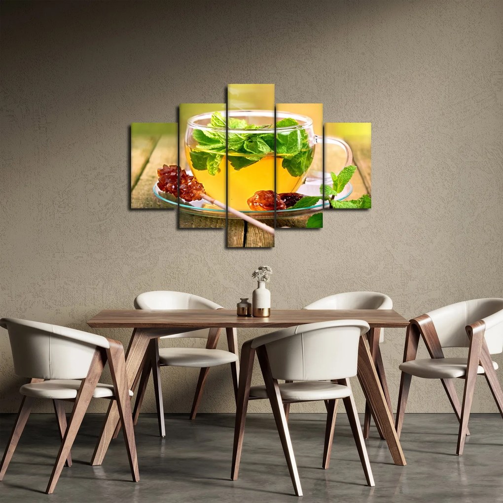 Obraz - Čaj (150x105 cm)