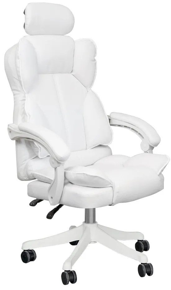 Lux riaditeľská otočná stolička, rôzne farby- biela