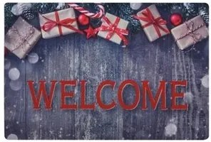 Rohožka Xmas Welcome, 38 x 58 cm