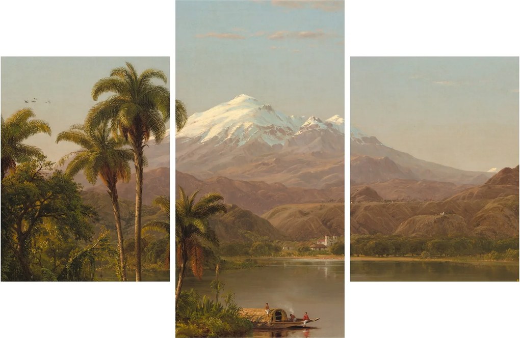 Obraz - Frederic Edwin Church, Tamaca Palms, reprodukcia (90x60 cm)