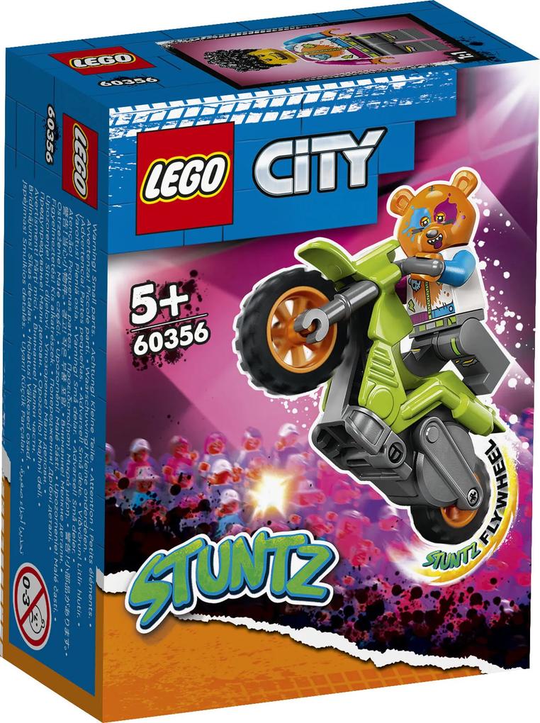LEGO LEGO City – Medveď a kaskadérska motorka