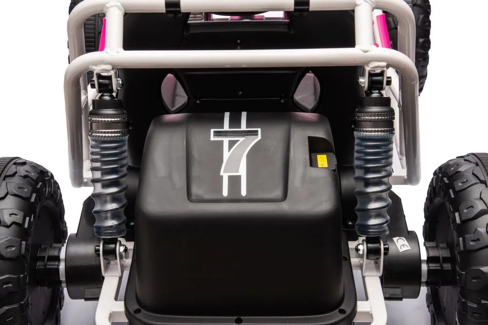 LEAN CARS Batéria Buggy A8812 Pink 24V