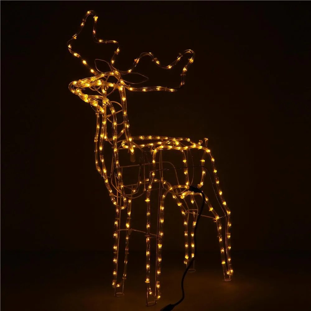 LED sob 85 cm – vianočná svetelná dekorácia Springos CL1218 (teplá biela)