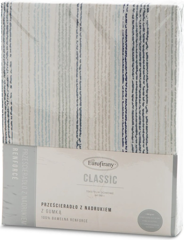 MAKOSATÉNOVÉ PRESTIERADLO PRINT3 180X200 CM VZOROVANÉ