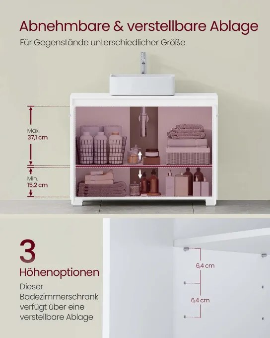 Skrinka pod umývadlo BBK515W01