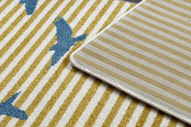 Dywany Łuszczów, Detský kusový koberec Petit Sail boat gold, 160x220, žltá, detská izba