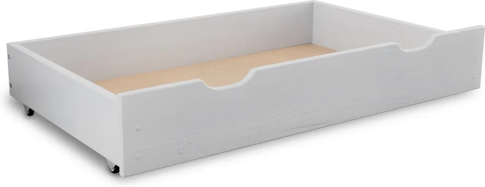 Maxi Drew Zvýšený úložný box pod posteľ 200 cm, biely