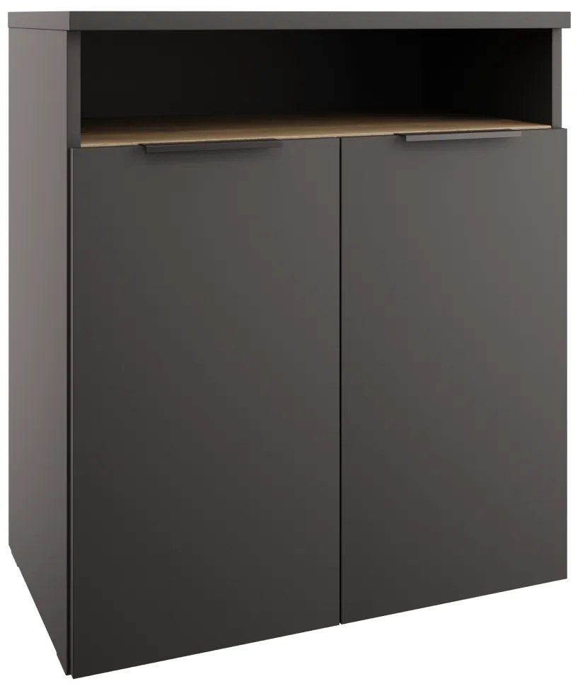 Komoda, antracit/dub cremona, ADAPO ADP04