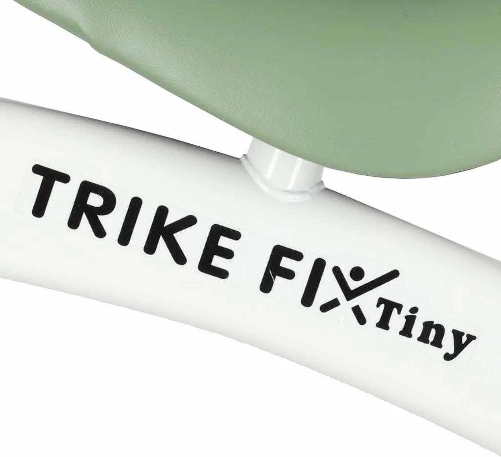 KIK Trike Fix Tiny V2 detské odrážadlo, bielo-zelené