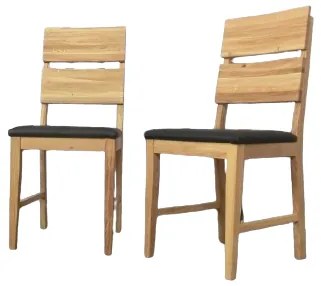 (2030) TELFERWOOD - Dubová jedálenská stolička set 2ks