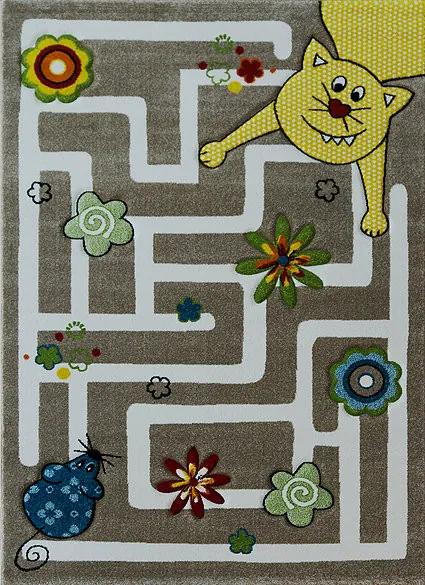 Berfin Dywany Kusový koberec Smart Kids 22303 Beige - 160x230 cm