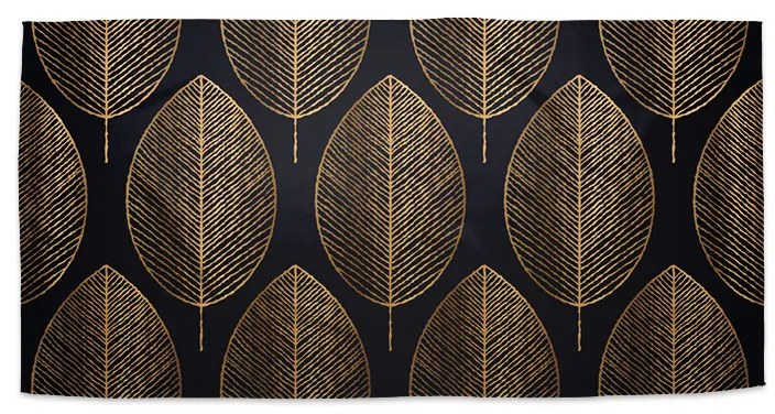 Sablio Uterák Zlaté listy - 70x140 cm