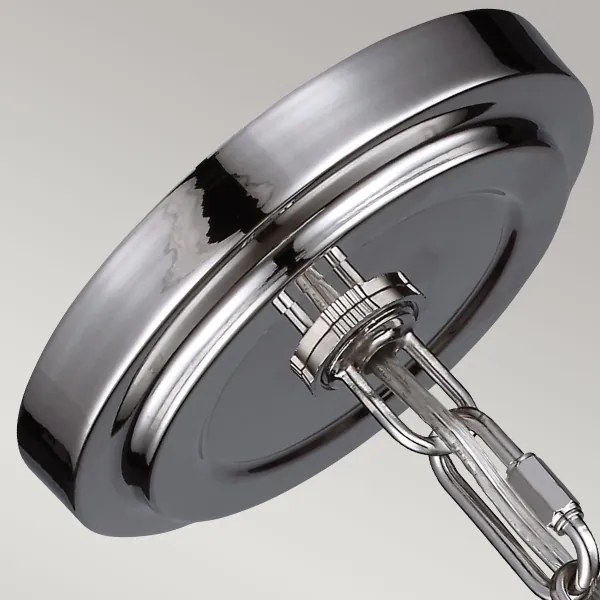 Feiss FE-PARKMAN-PS-PN - Luster na reťazi PARKMAN 1xE27/60W/230V