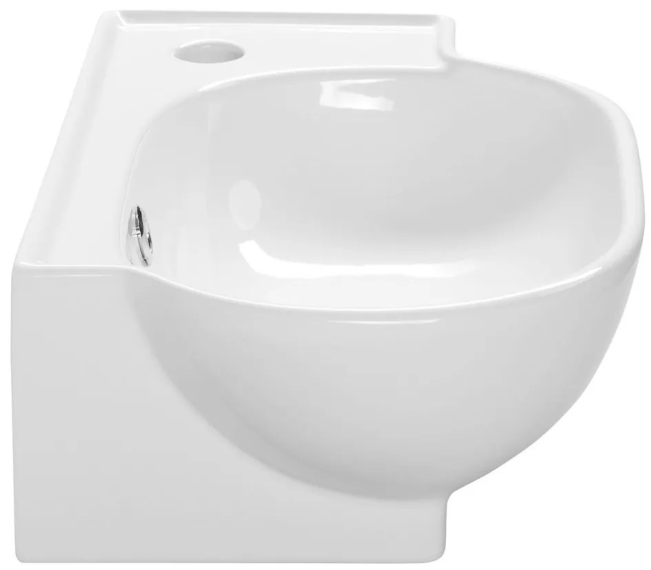 Sapho Sapho, YUMO keramické umývadlo rohové 45x28cm, biela, 3045