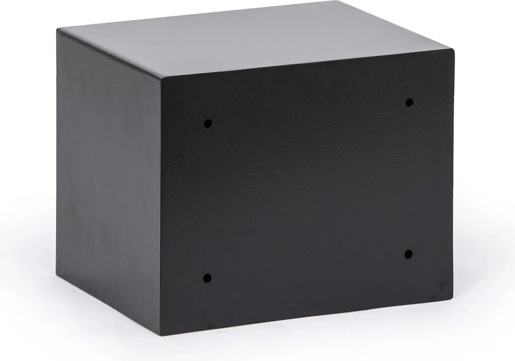 Nábytkový sejf s elektronickým zámkom a čítačkou odtlačkov prstov, 300 x 380 x 300 mm
