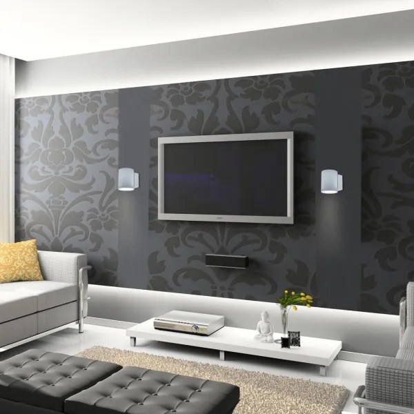 Rabalux 7022 - Nástenné svietidlo KAUNAS 1xG9/10W/230V šedá