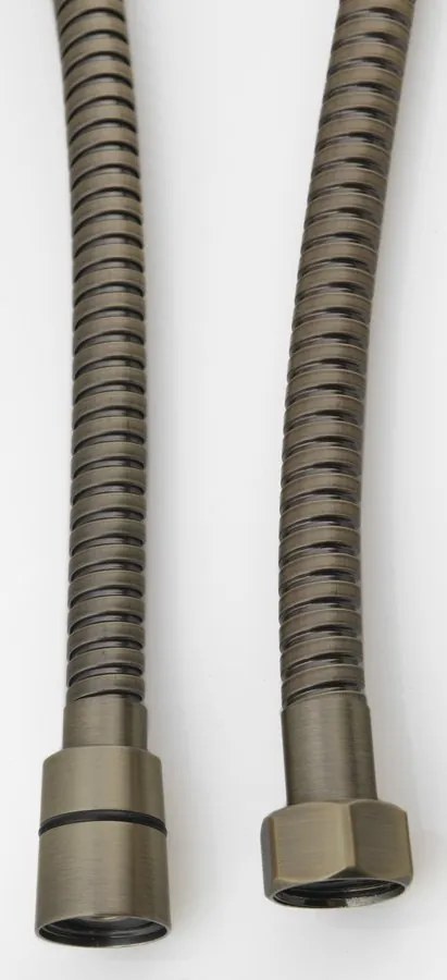 Sapho Sapho, POWERFLEX Kovová sprchová hadica, opletená, 150cm, bronz, FLE10BRO